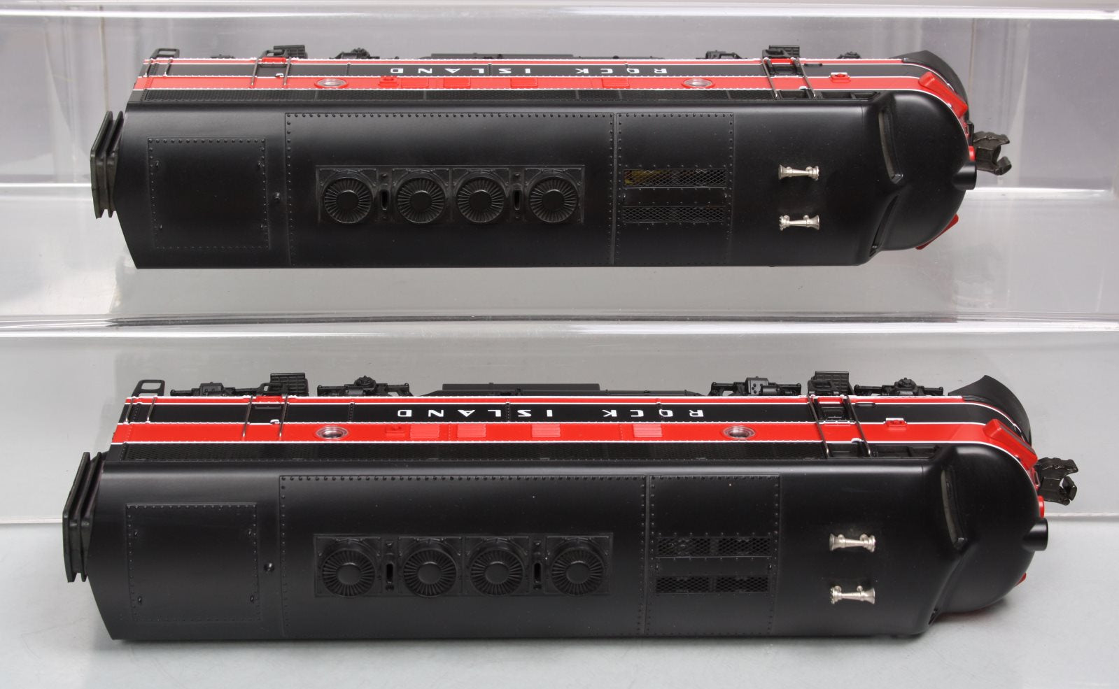 MTH 20-2127-1 O Rock Island F-3 AA Diesel Engine Set w/PS1 #51/52 LN/Box