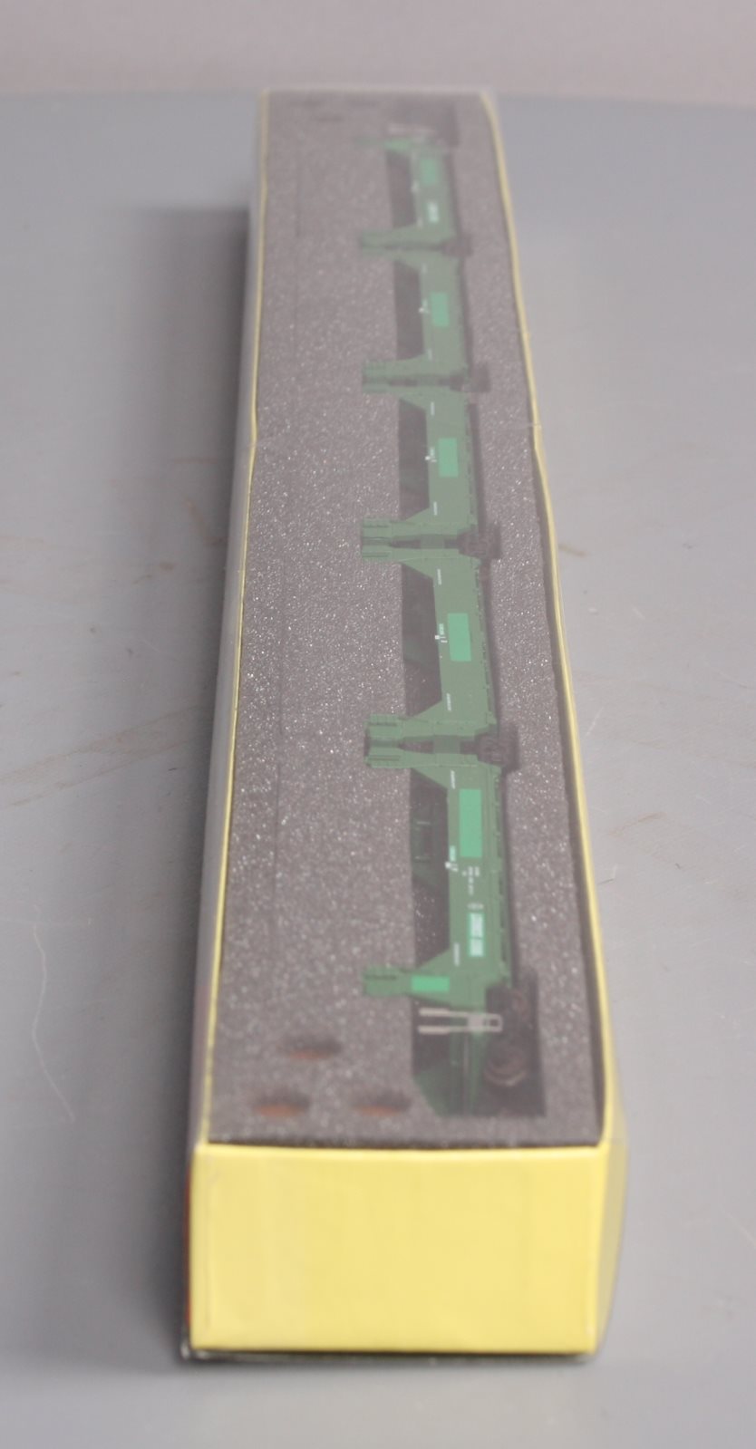 Deluxe Innovations 151411 N Scale BNSF Green Twinstack 5 Car Set #2 LN/Box
