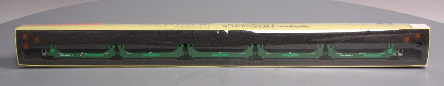 Deluxe Innovations 151411 N Scale BNSF Green Twinstack 5 Car Set #2 LN/Box