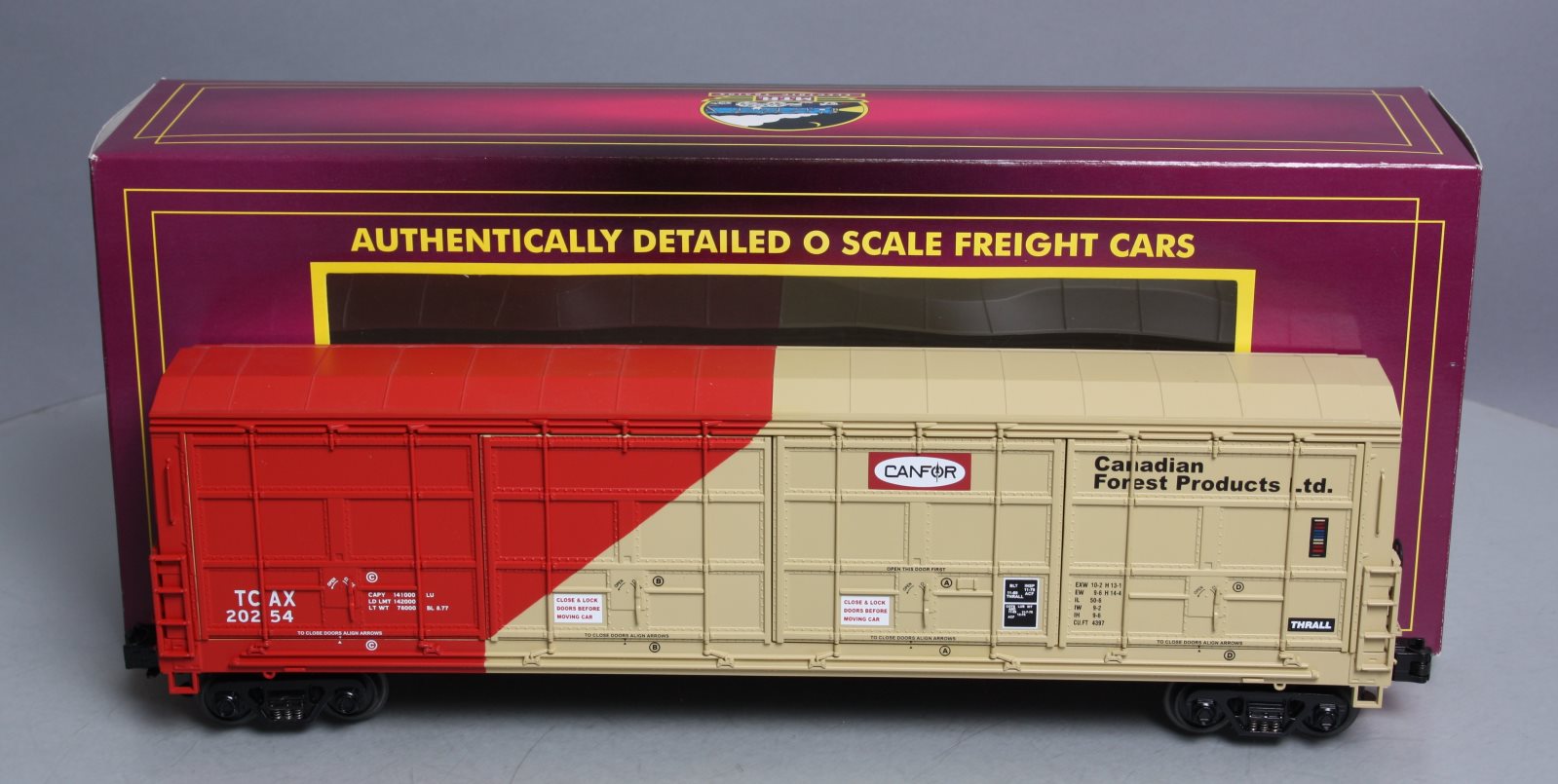 MTH 20-93067 Canadian Forest Boxcar #20254 NIB