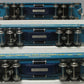 MTH 11-40040 Std.Gauge Two Tone Blue Comet Nickel Trim Passenger Set (Set of 3) MT/Box