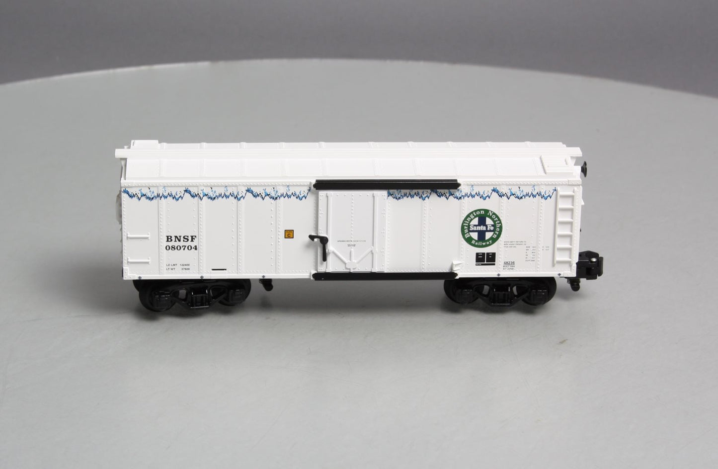 American Flyer 6-48236 S '04 TTOS BNSF Icicle Reefer w/ ETD NIB