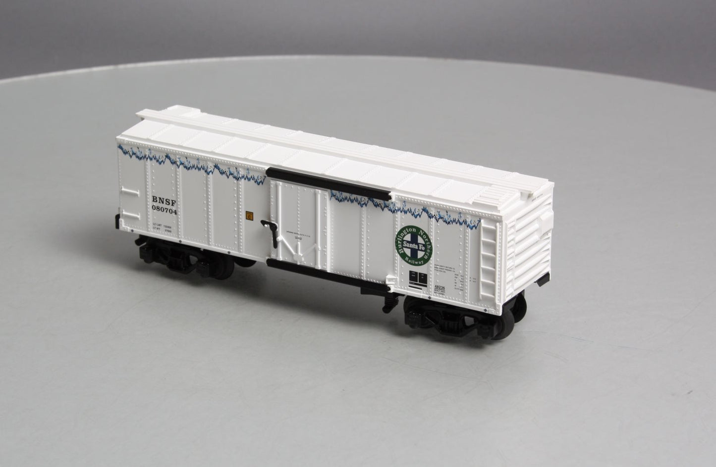American Flyer 6-48236 S '04 TTOS BNSF Icicle Reefer w/ ETD NIB