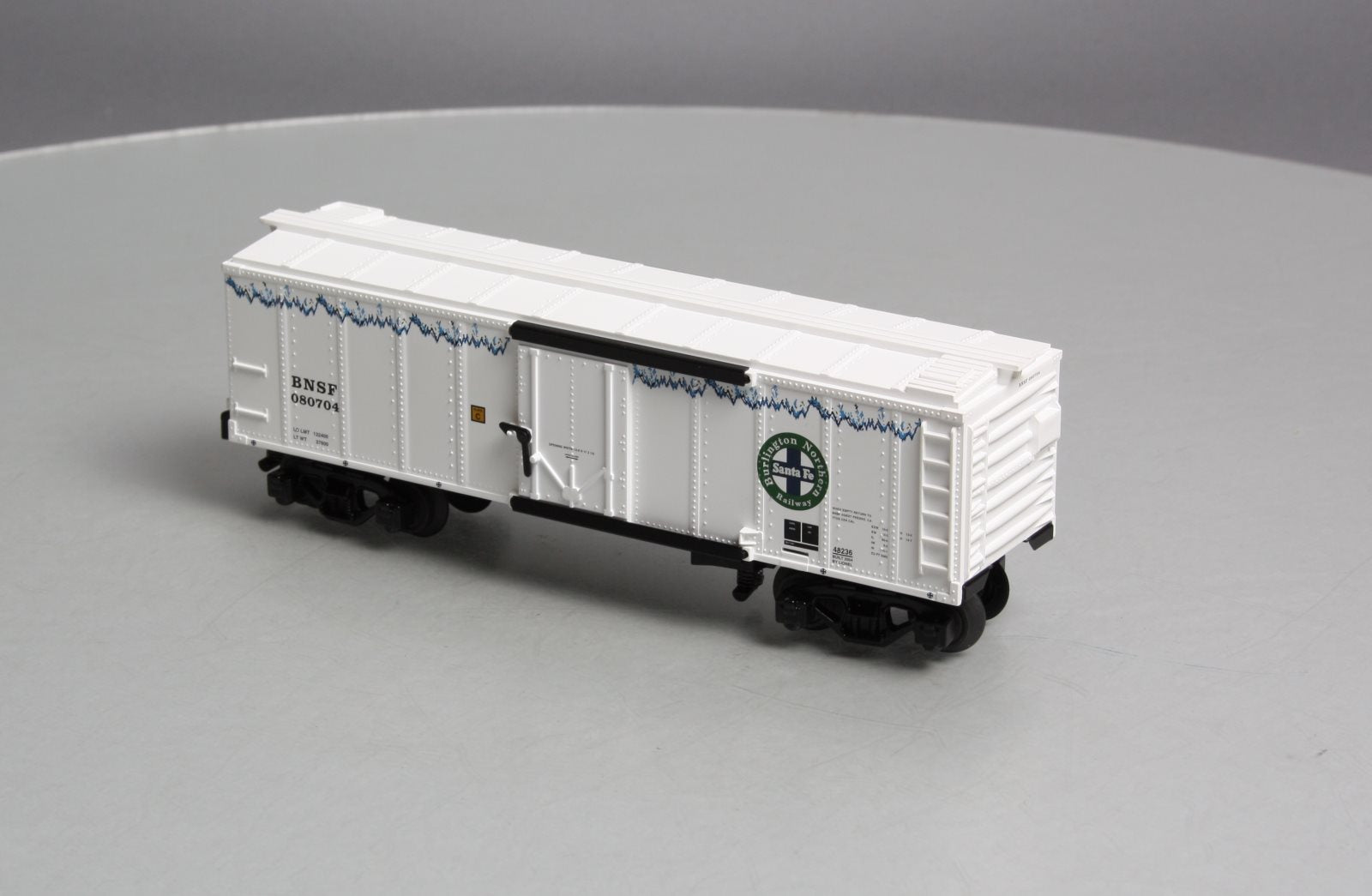 American Flyer 6-48236 S '04 TTOS BNSF Icicle Reefer w/ ETD NIB