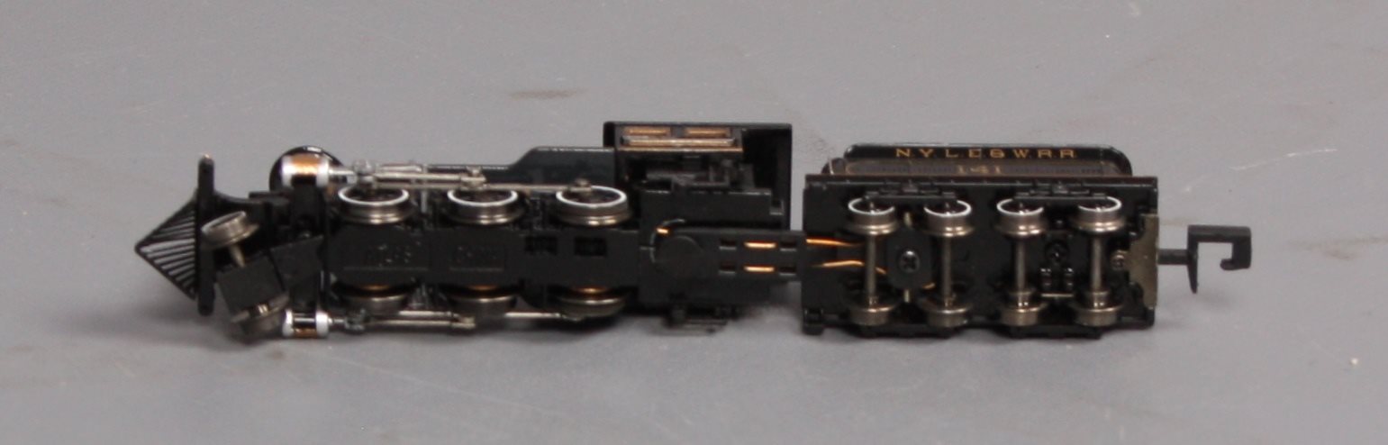 Atlas 41601 N Scale NY, LE&W 2-6-0 Mogul Steam Engine and Tender EX/Box