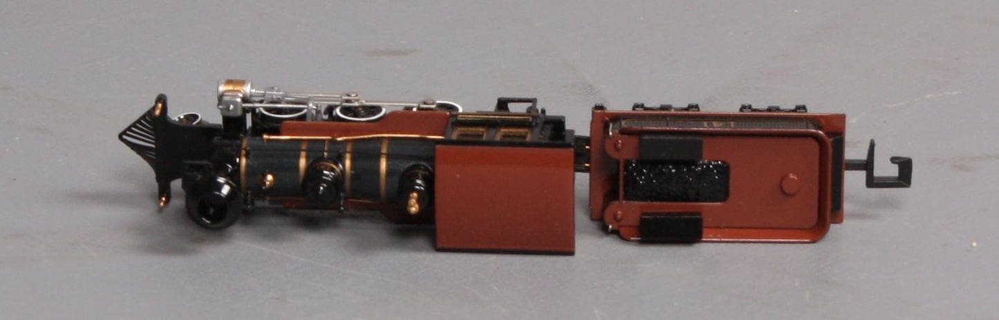 Atlas 41601 N Scale NY, LE&W 2-6-0 Mogul Steam Engine and Tender EX/Box