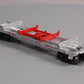 Lionel 6-26774 O Gauge Santa Fe Log Dump Car LN/Box