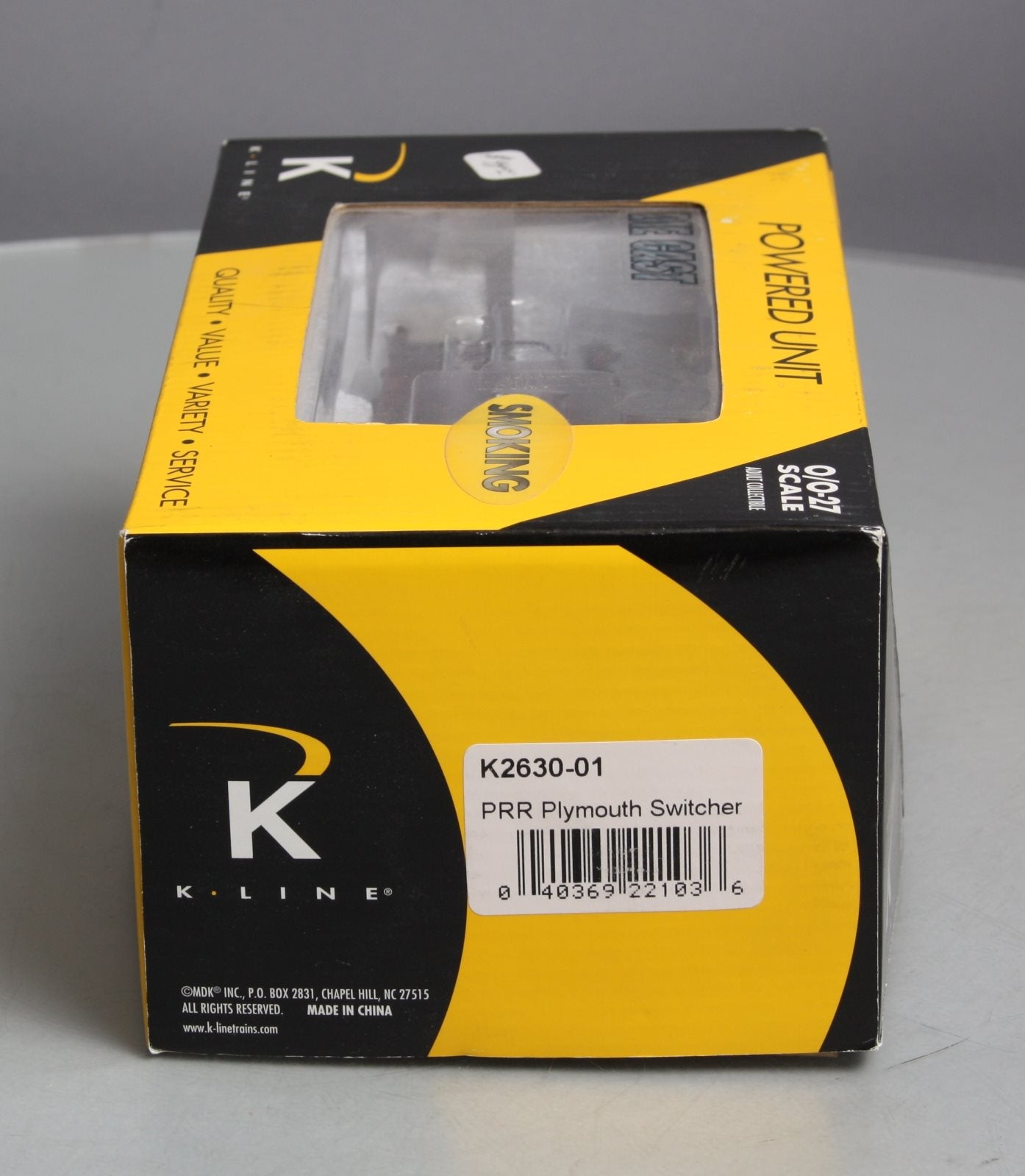 K-Line K2630-01 O Gauge Pennsylvania Plymouth Diesel Switcher #99 LN/Box