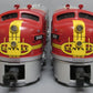 K-Line K25301 O Santa Fe ABA Diesel Loco Set w/TMCC #302 LN/Box
