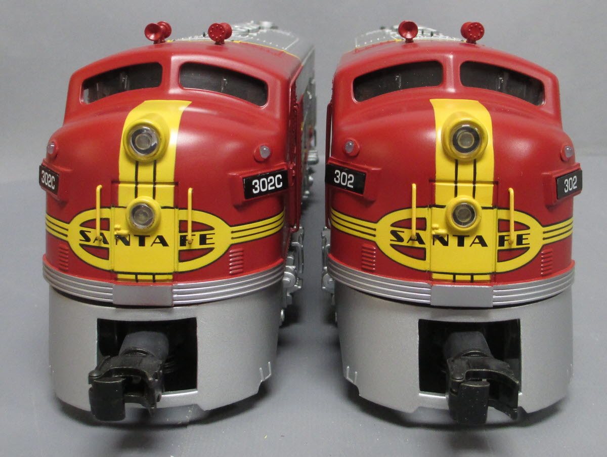 K-Line K25301 O Santa Fe ABA Diesel Loco Set w/TMCC #302 LN/Box
