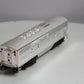 Lionel 6-8062 O Burlington F-3 B-Unit Chrome Non-Powered Diesel Locomotive #8062 VG/Box