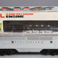 Lionel 6-8062 O Burlington F-3 B-Unit Chrome Non-Powered Diesel Locomotive #8062 VG/Box
