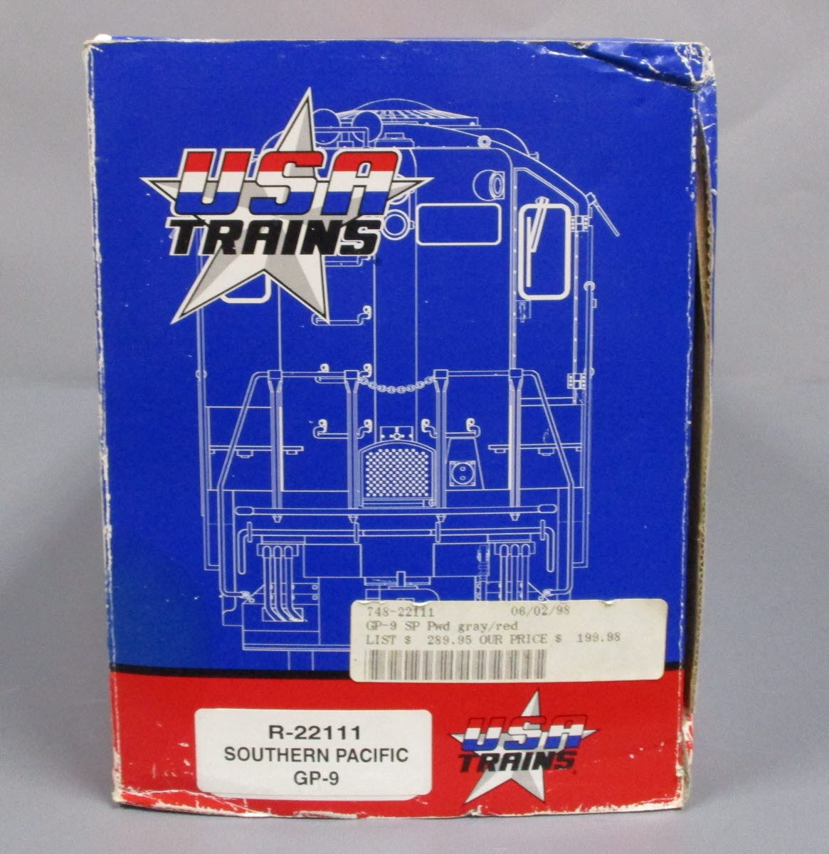 USA Trains R22111 G Southern Pacific GP-9 Diesel Locomotive #3838 EX/Box
