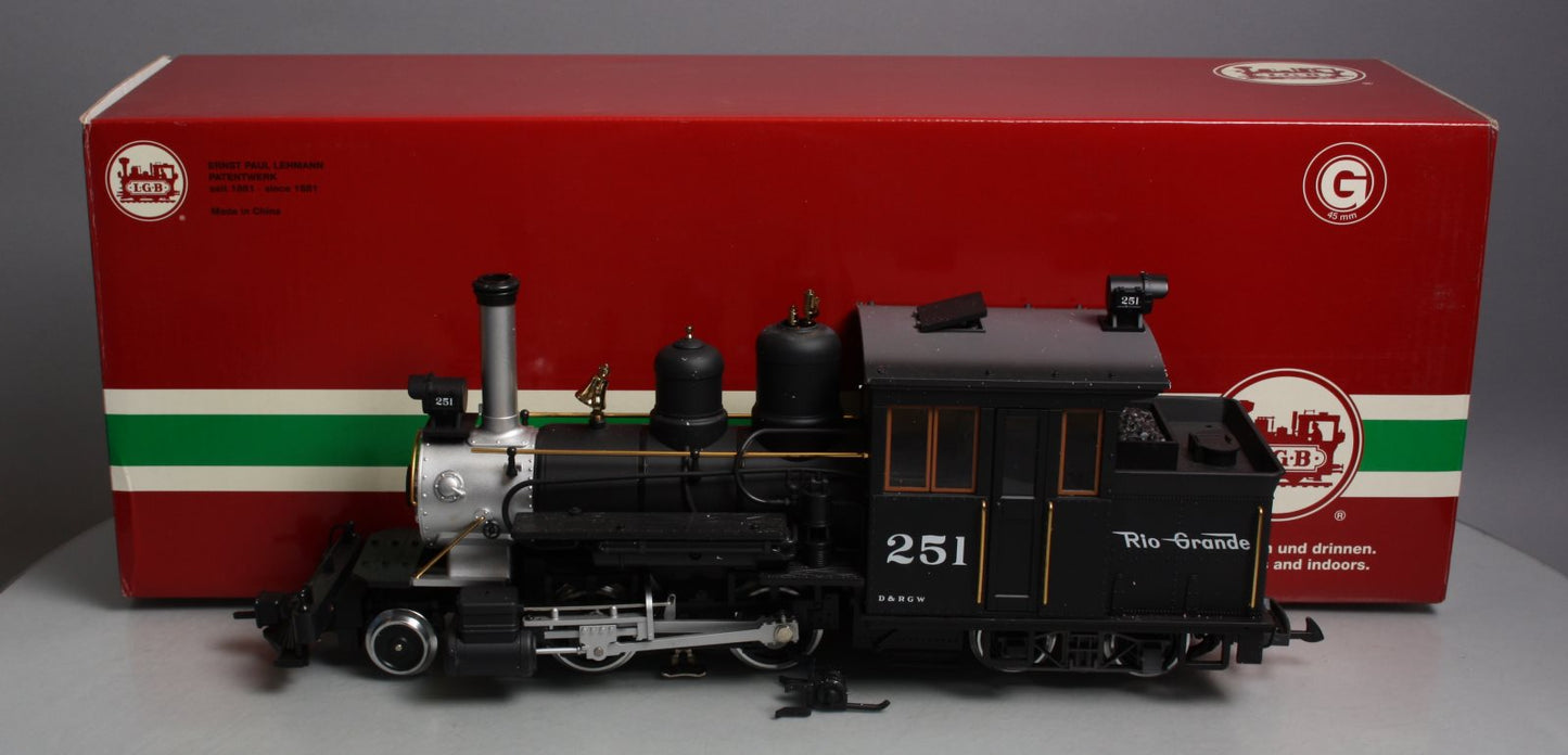 LGB 25251 G Rio Grande 2-4-4T Steam Locomotive #251 LN/Box