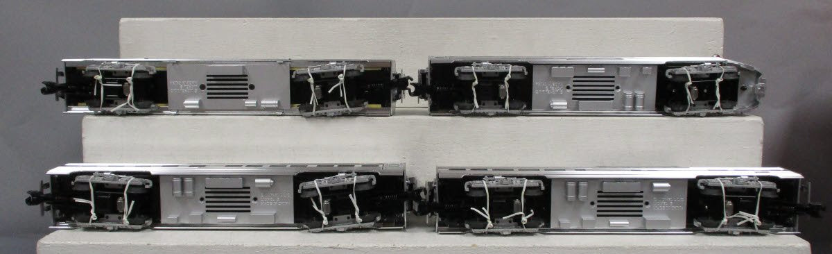 Lionel 6-15312 O Santa Fe Aluminum Passenger Cars (Set of 4) NIB