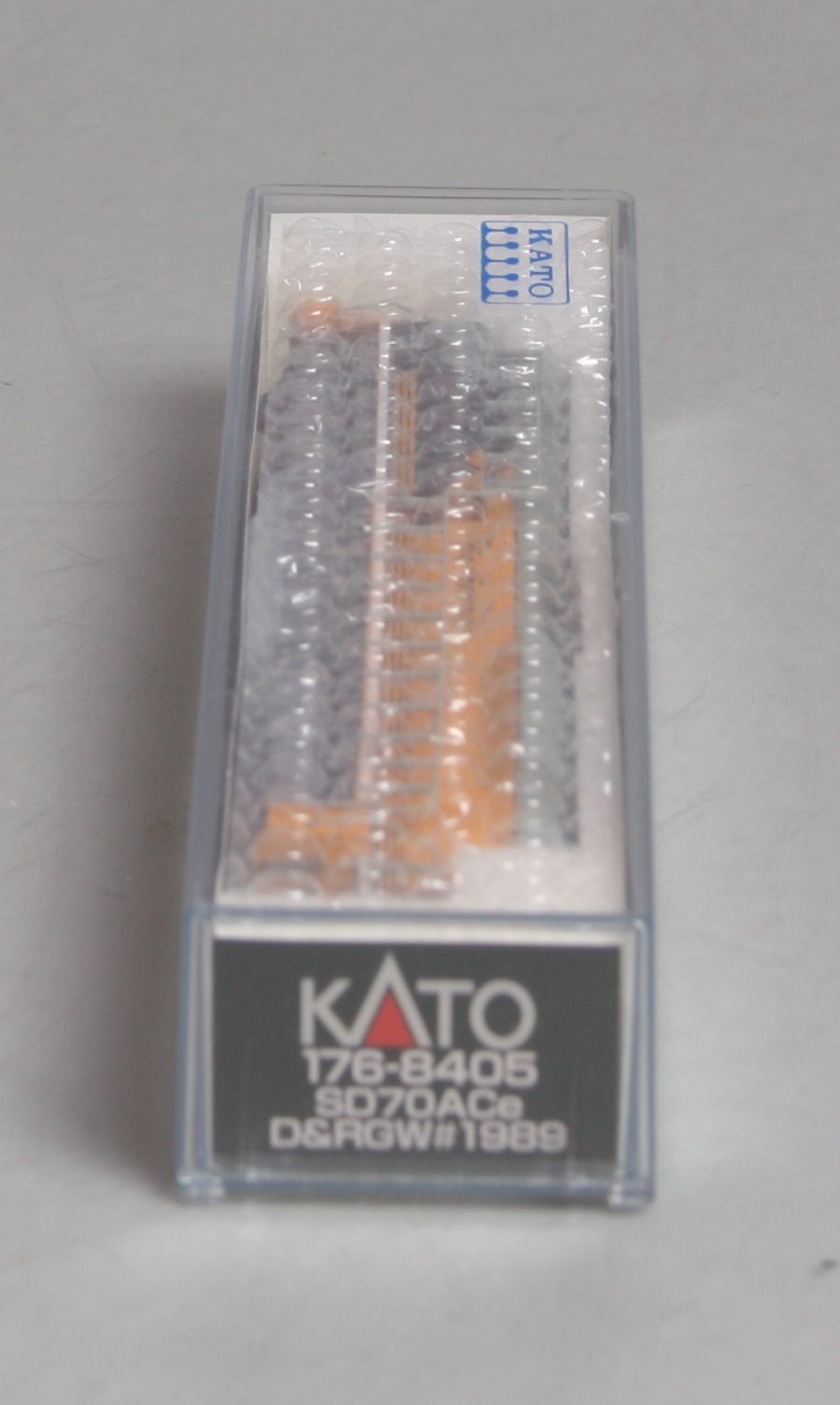 Kato 176-8405 N Scale D&RGW SD70ACe Powered Diesel Locomotive #1989