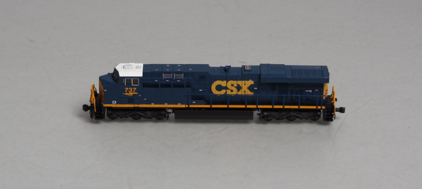 Kato 176-8914 N Scale CSX "Dark Future" GE ES44AC Diesel Locomotive #737