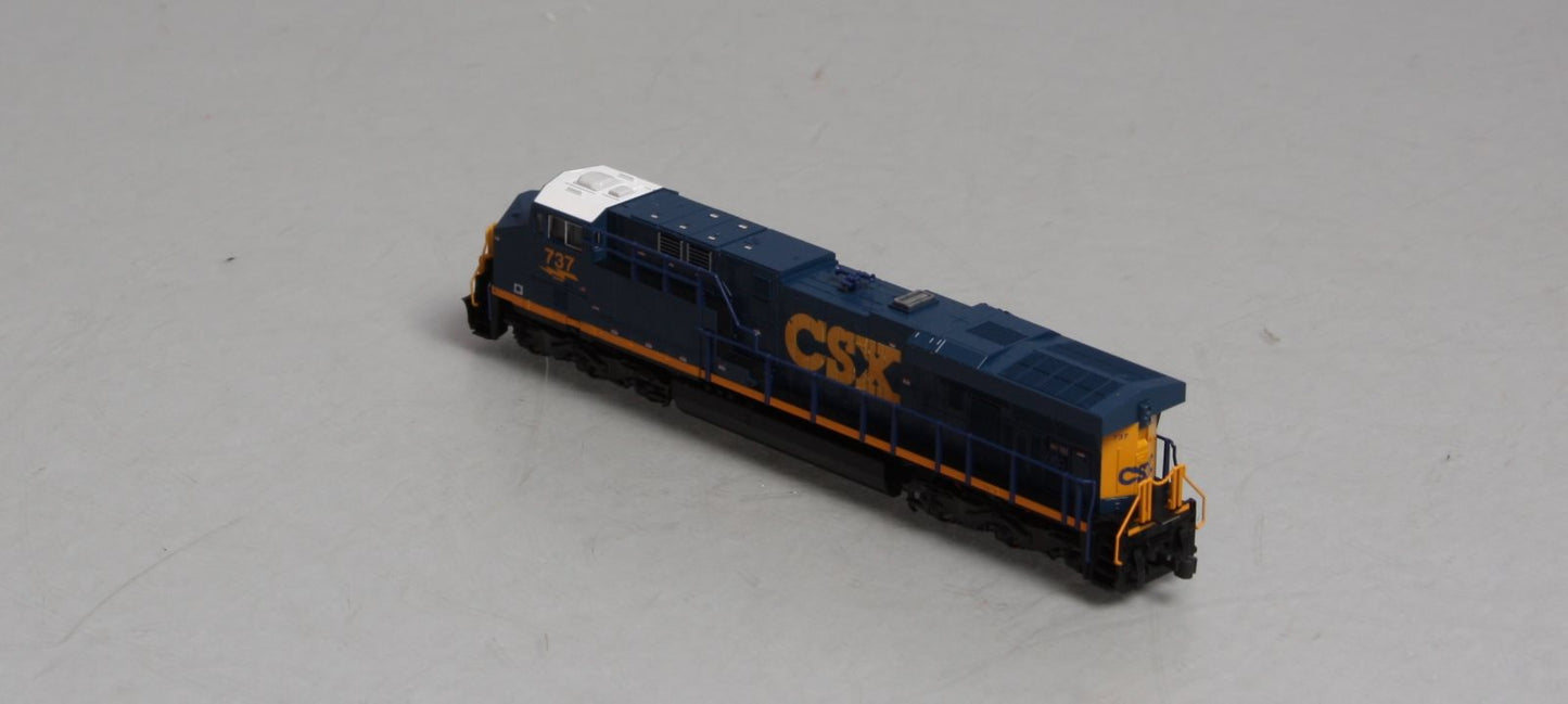 Kato 176-8914 N Scale CSX "Dark Future" GE ES44AC Diesel Locomotive #737