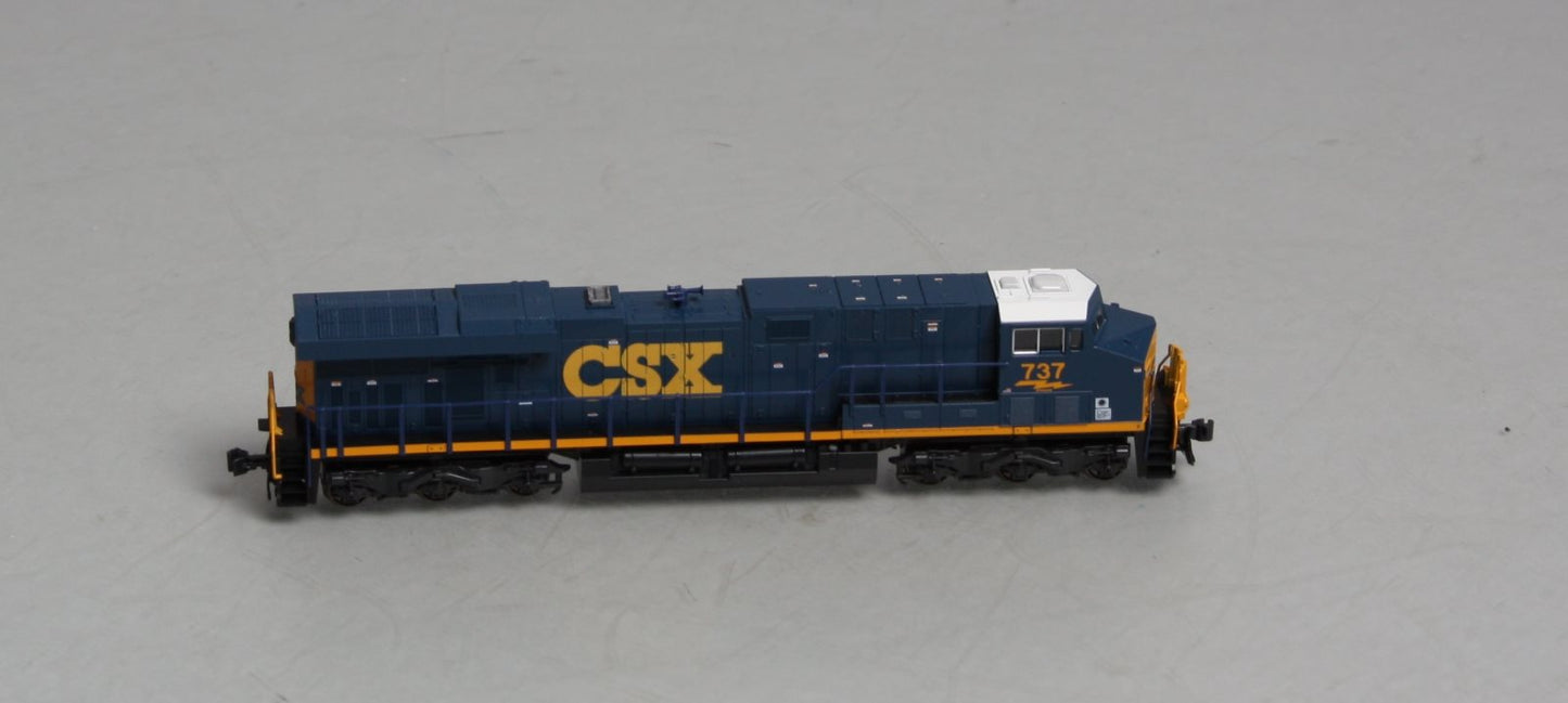Kato 176-8914 N Scale CSX "Dark Future" GE ES44AC Diesel Locomotive #737