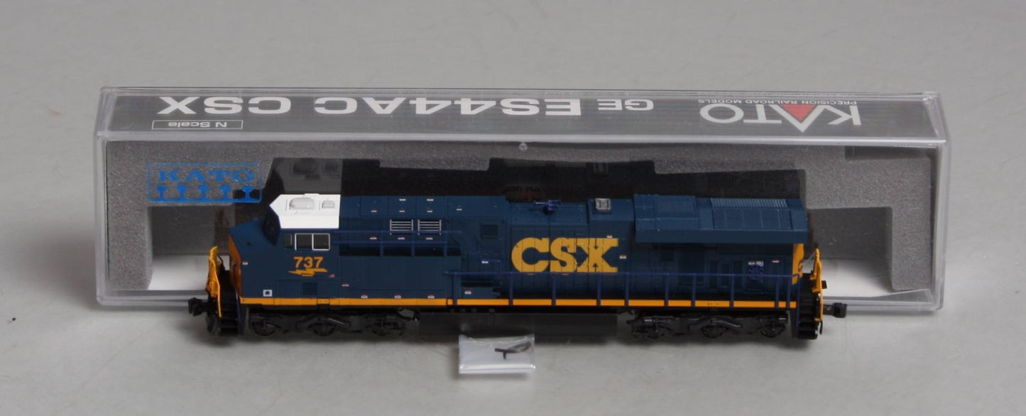 Kato 176-8914 N Scale CSX "Dark Future" GE ES44AC Diesel Locomotive #737