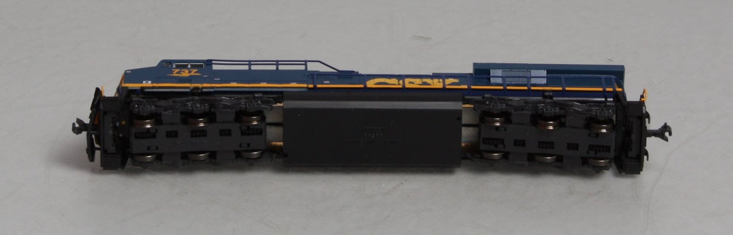 Kato 176-8914 N Scale CSX "Dark Future" GE ES44AC Diesel Locomotive #737