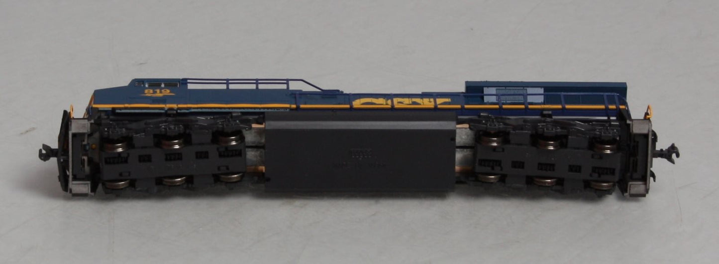 Kato 176-8908 N Scale CSX GE ES44AC "Gevo" Diesel Locomotive #819
