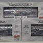 MTH 30-1433-1 O Gauge Coors Light Silver Bullet Steam Freight Train Set with PS2 EX/Box