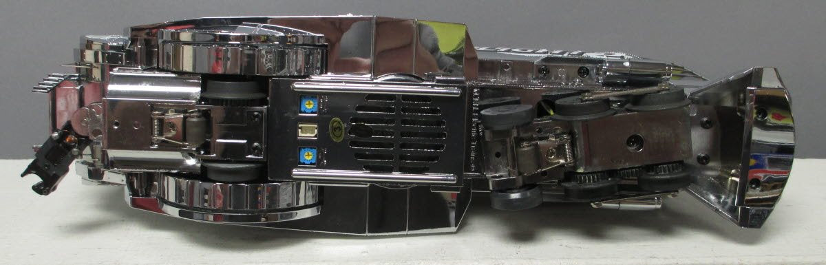 MTH 30-1433-1 O Gauge Coors Light Silver Bullet Steam Freight Train Set with PS2 EX/Box
