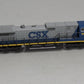 Kato 176-3401 N Scale CSX C44-9W Diesel Engine #9009 NIB