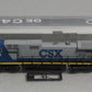Kato 176-3401 N Scale CSX C44-9W Diesel Engine #9009 NIB