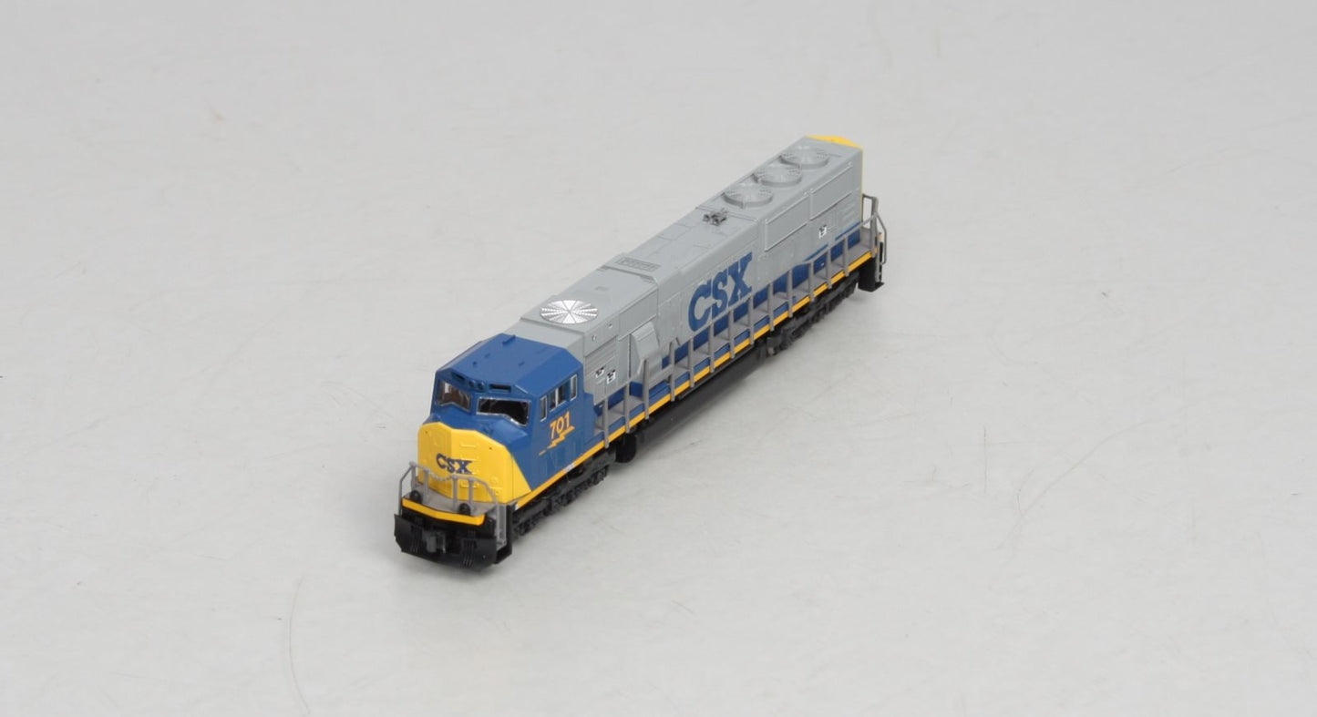 Kato 176-6307 N Scale CSX SD70MAC Diesel Locomotive #701
