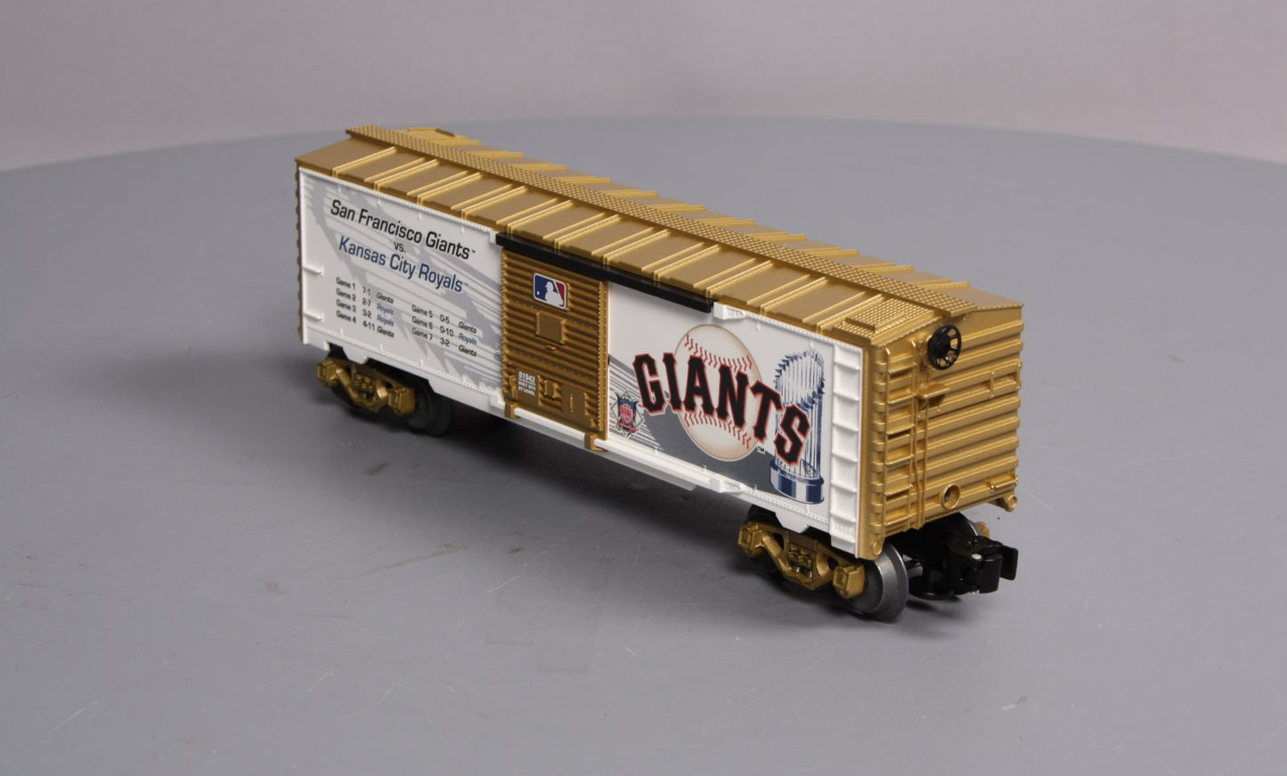 Lionel 6-81942 O Gauge USA/MLB 2014 World Series Boxcar