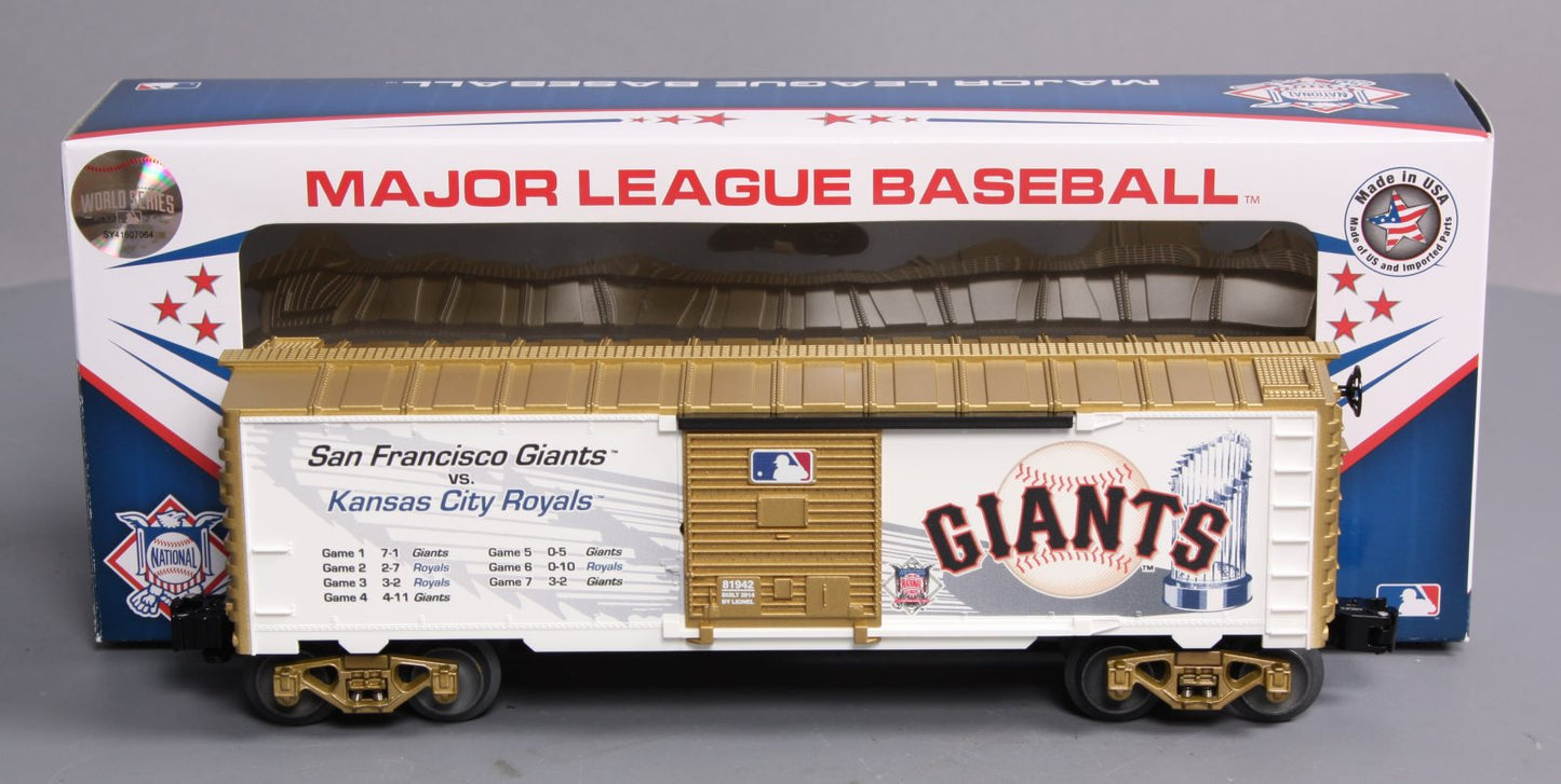 Lionel 6-81942 O Gauge USA/MLB 2014 World Series Boxcar