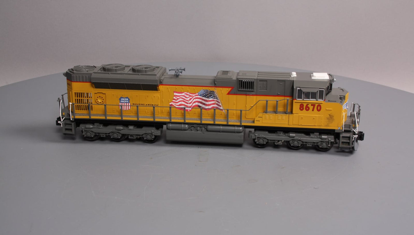 MTH 30-4214-1E O Gauge Union Pacific SD70ACe Diesel Engine #8670 w/PS 2.0 LN/Box