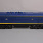 Lionel 6-18122 O Santa Fe F3 Blue/Yellow Non-Powered Diesel B-Unit #200B w/RS II LN/Box