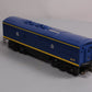 Lionel 6-18122 O Santa Fe F3 Blue/Yellow Non-Powered Diesel B-Unit #200B w/RS II LN/Box