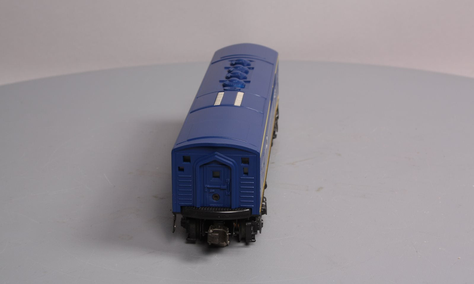 Lionel 6-18122 O Santa Fe F3 Blue/Yellow Non-Powered Diesel B-Unit #200B w/RS II NIB