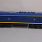 Lionel 6-18122 O Santa Fe F3 Blue/Yellow Non-Powered Diesel B-Unit #200B w/RS II LN/Box