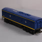 Lionel 6-18122 O Santa Fe F3 Blue/Yellow Non-Powered Diesel B-Unit #200B w/RS II LN/Box