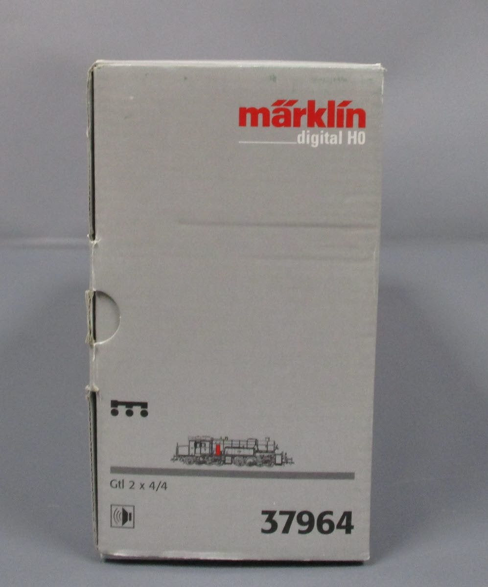 Marklin 37964 HO Scale Bavarian Gt 2 X 4/4 Steam Locomotive Digital w/Sound LN/Box