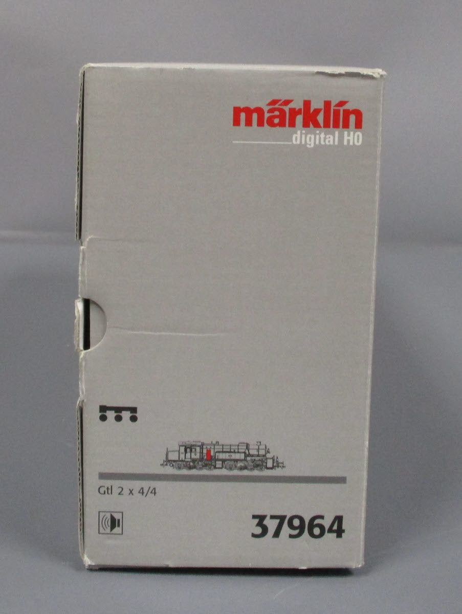 Marklin 37964 HO Scale Bavarian Gt 2 X 4/4 Steam Locomotive Digital w/Sound LN/Box