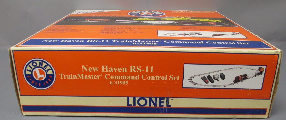Lionel 6-31905 New Haven RS-11 O Gauge Diesel Freight Train Set NIB