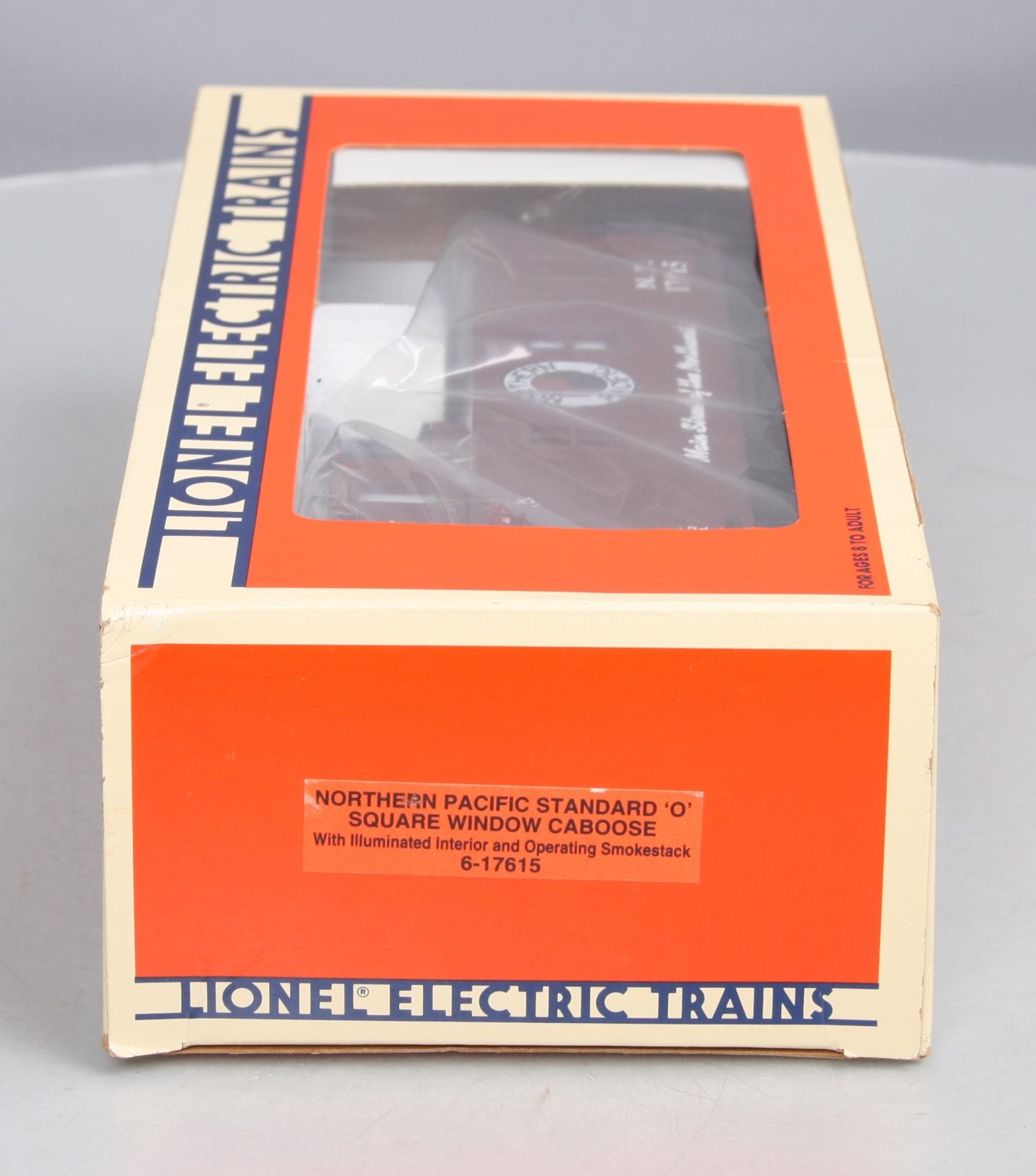 Lionel 6-17615 O Gauge Northern Pacific Square Window Caboose #17615 LN/Box