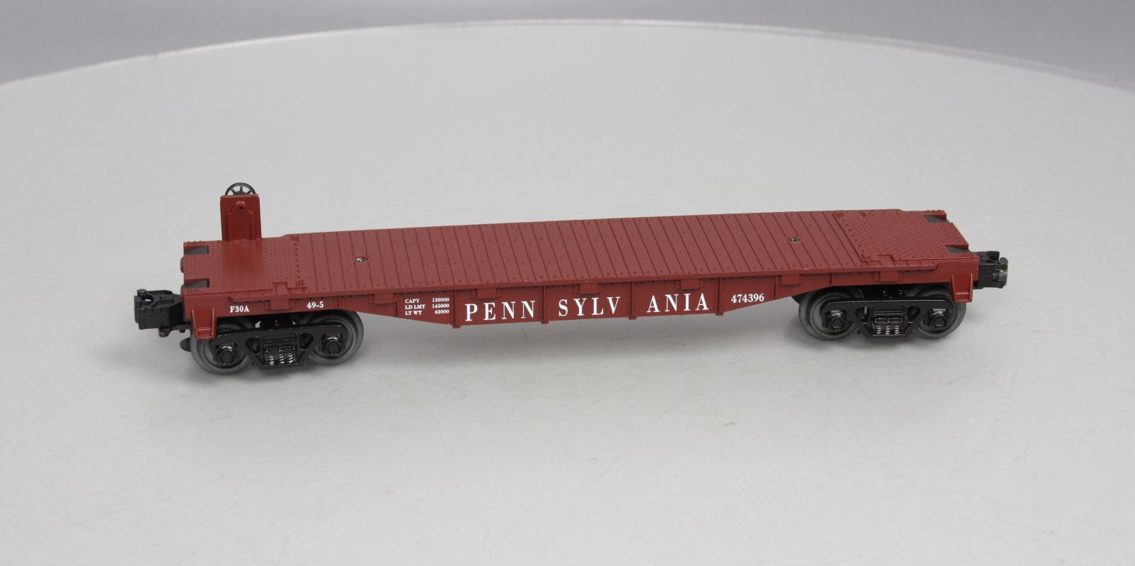 MTH 30-7665 O Gauge Pennsylvania Flatcar LN/Box