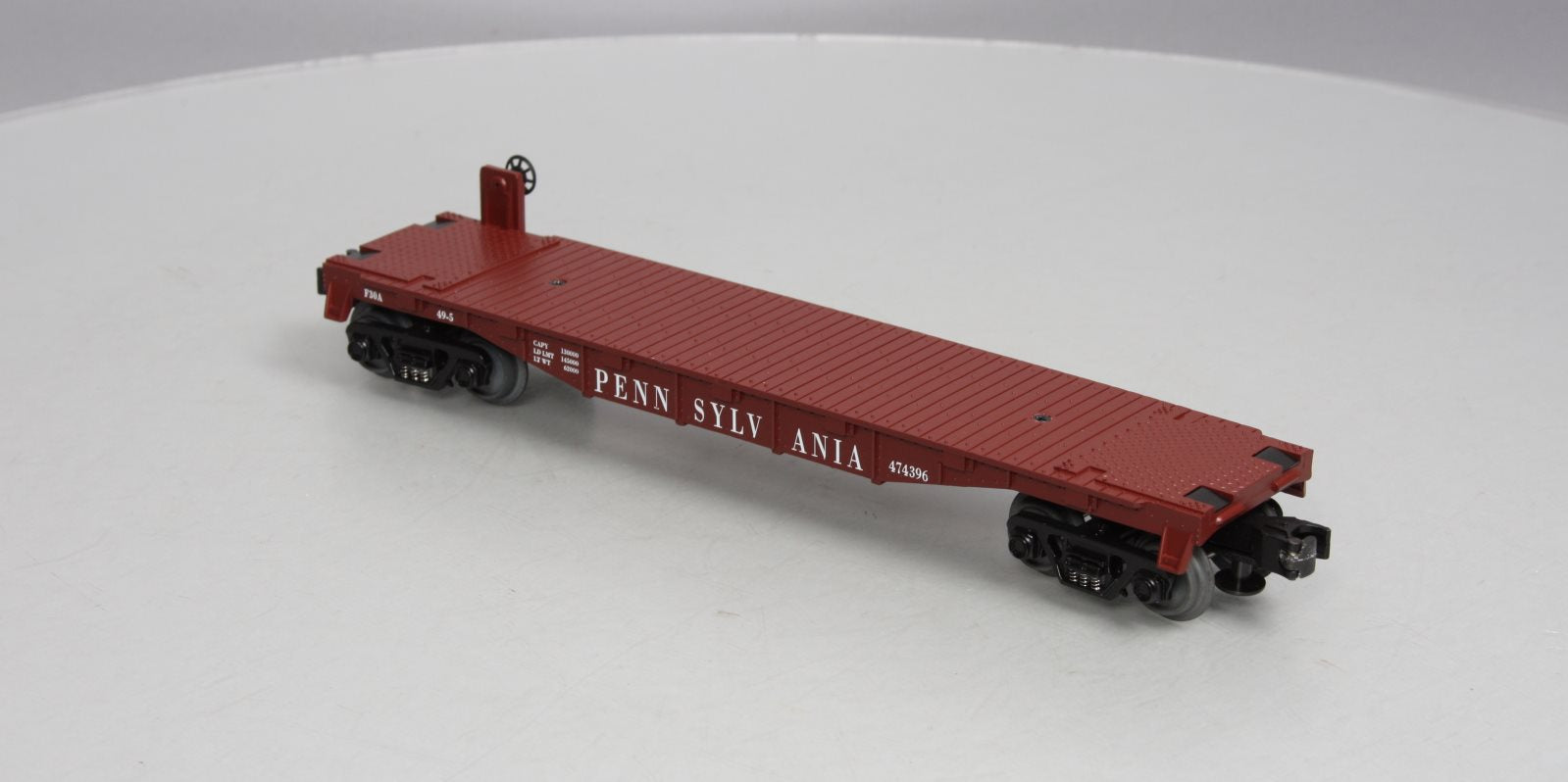 MTH 30-7665 O Gauge Pennsylvania Flatcar LN/Box