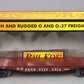 MTH 30-7665 O Gauge Pennsylvania Flatcar LN/Box