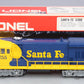 Lionel 6-8755 O Santa Fe U36B Diesel Locomotive LN/Box