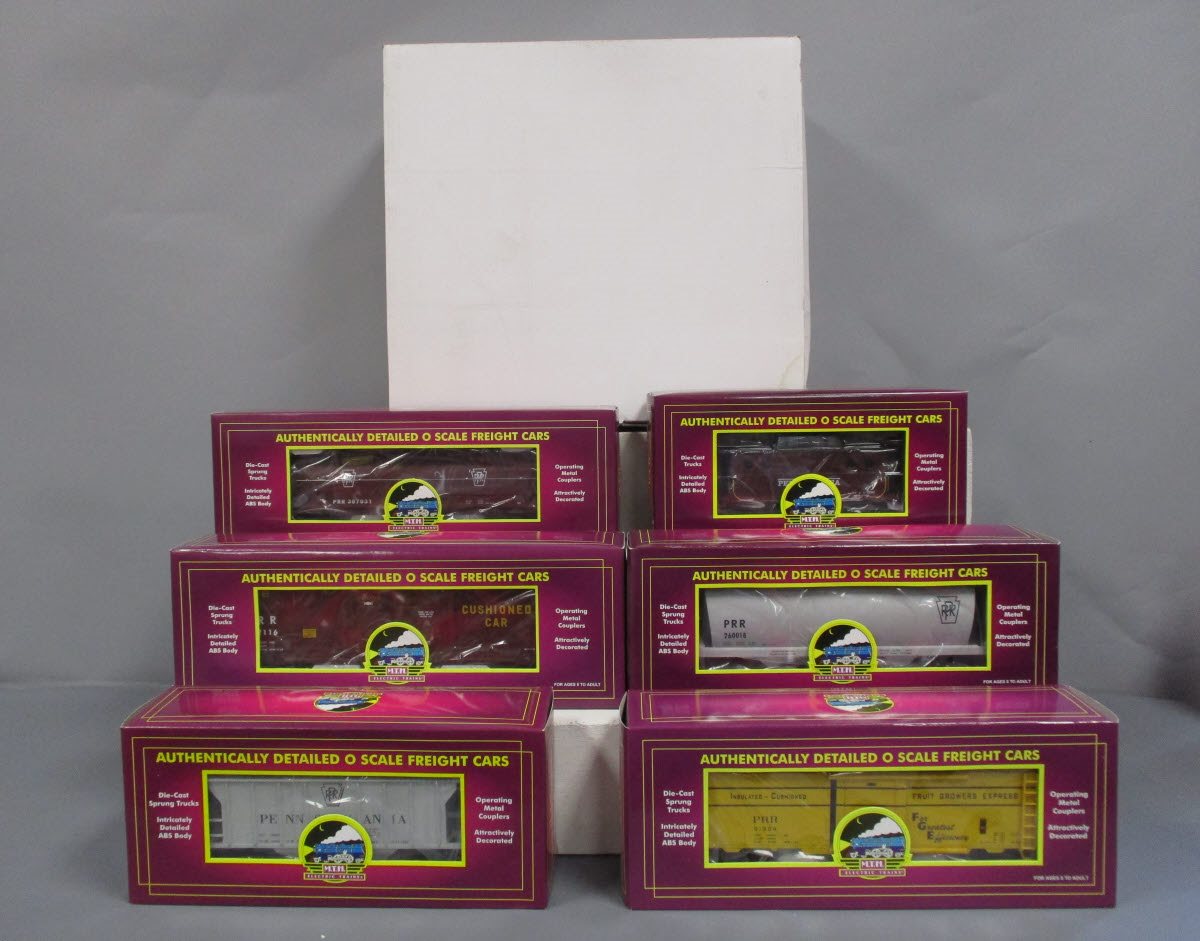 MTH 20-90018 O Pennsylvania Premier Freight Car Set (Set of 6) LN/Box