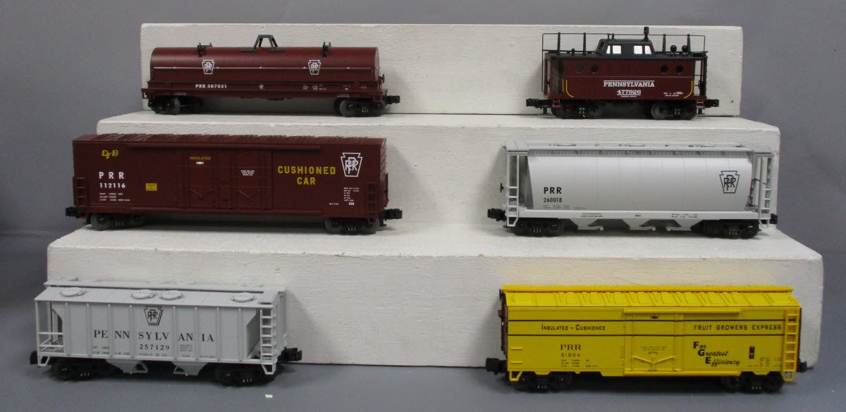 MTH 20-90018 O Pennsylvania Premier Freight Car Set (Set of 6) LN/Box
