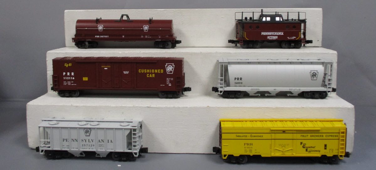MTH 20-90018 O Pennsylvania Premier Freight Car Set (Set of 6) LN/Box